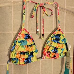 H&M triangle string bikini top sz 8 womens NWT Host Pick